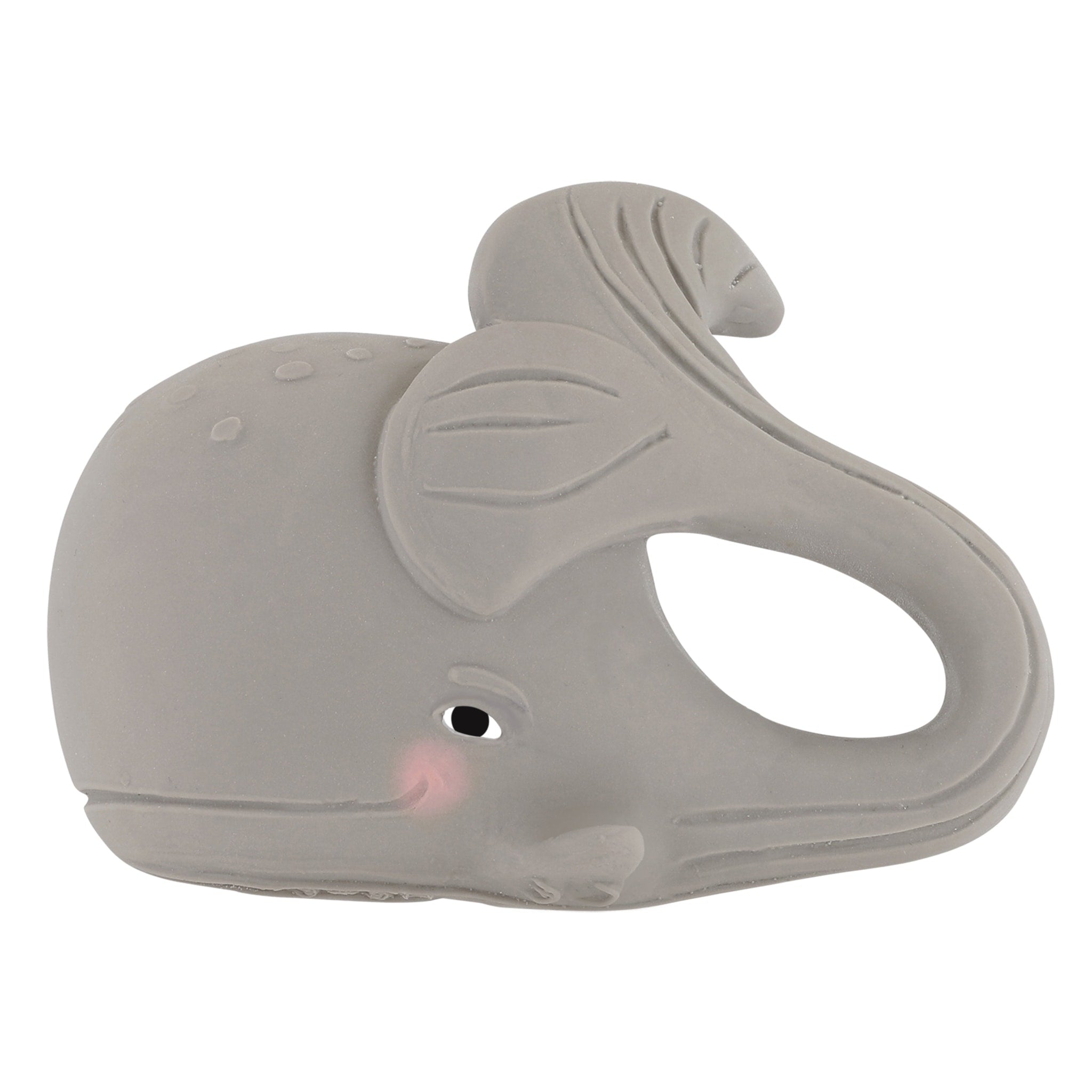 Gorm Whale Teether in Natural Rubber