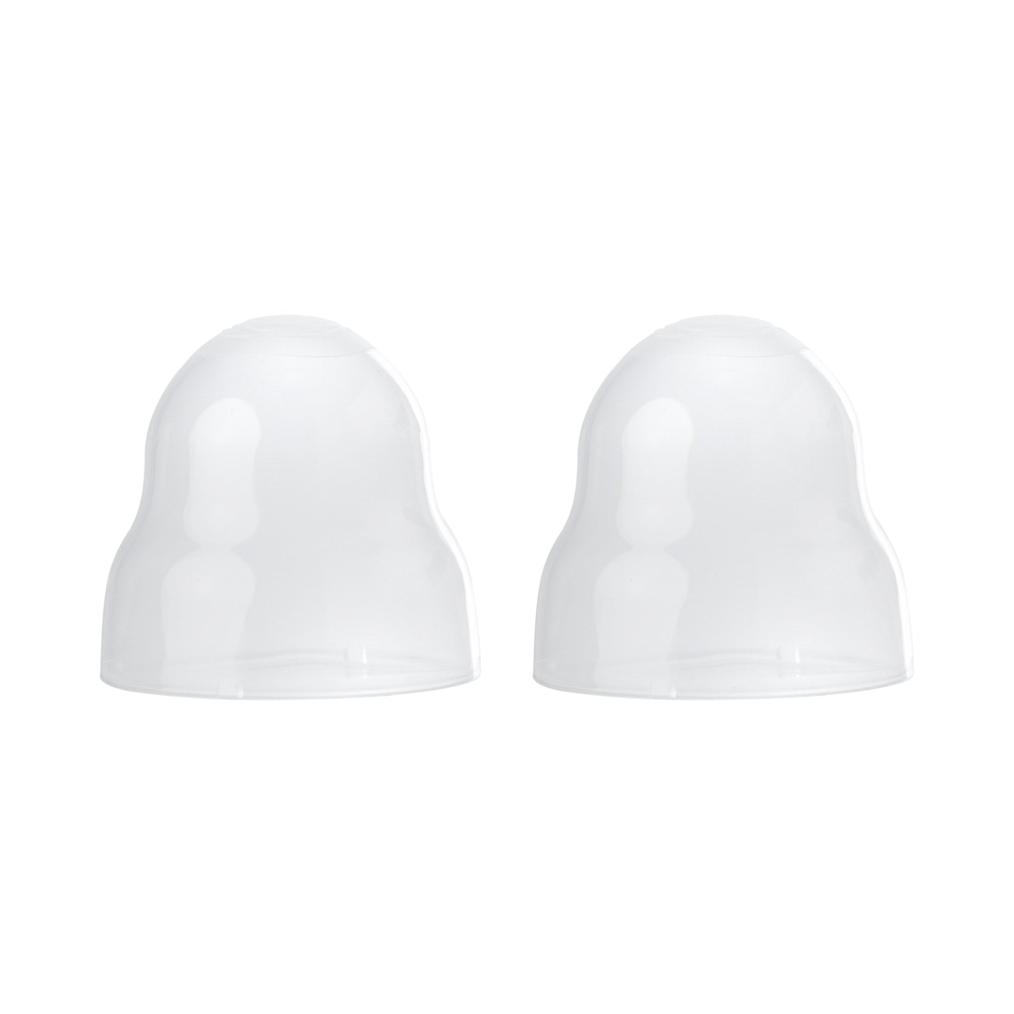 Standard Neck Baby Glass Bottle Dust Covers Two-Pack