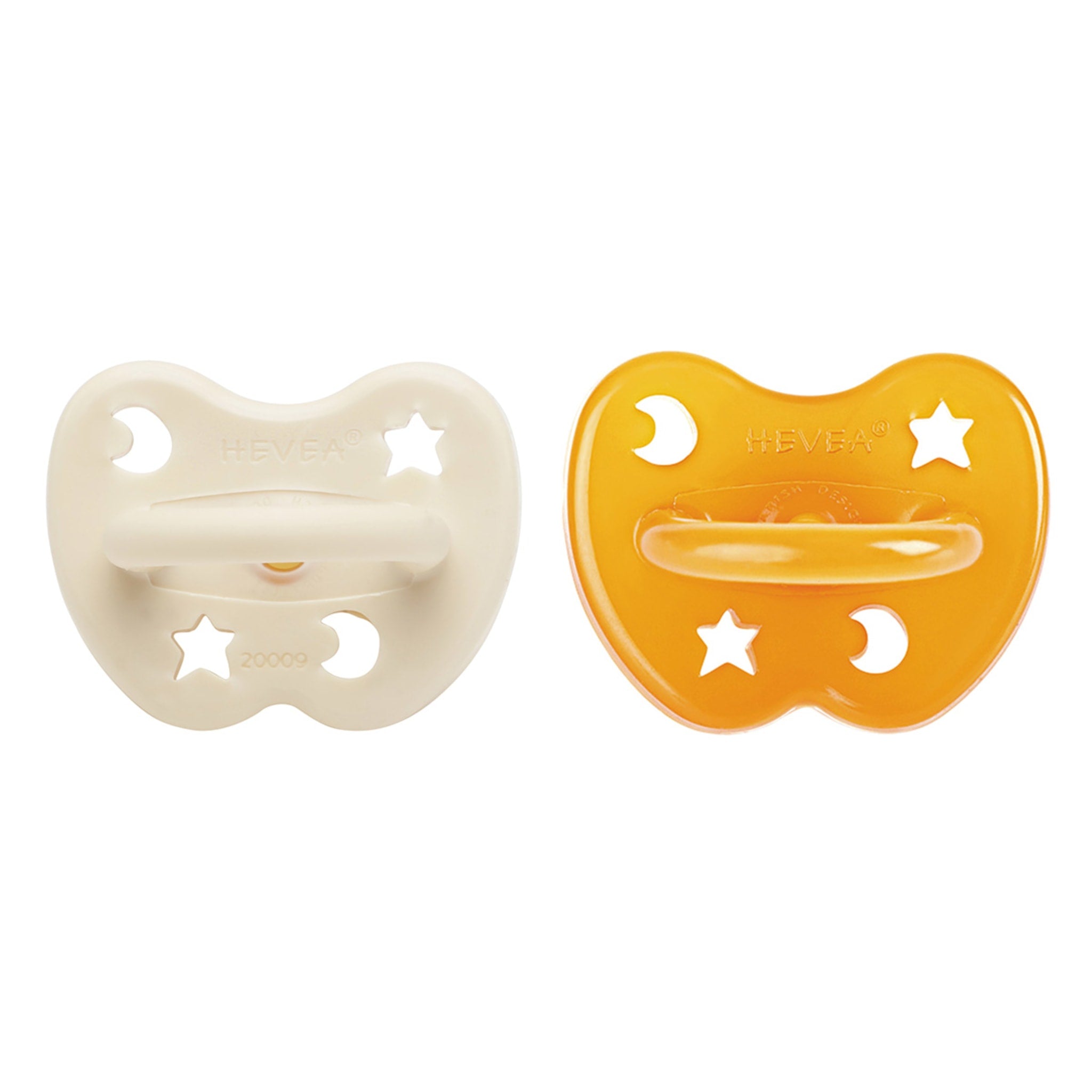 Natural Rubber Soother" - Orthodontic Shaped - Twin Pack – Little