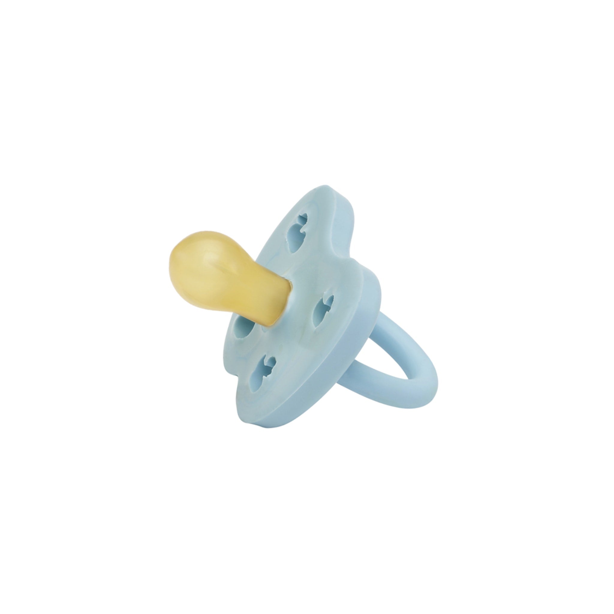 Circular Pacifiers Natural Rubber Pacifier ROUND Newborn 0+ Months Single-Pack - Round 0 ...