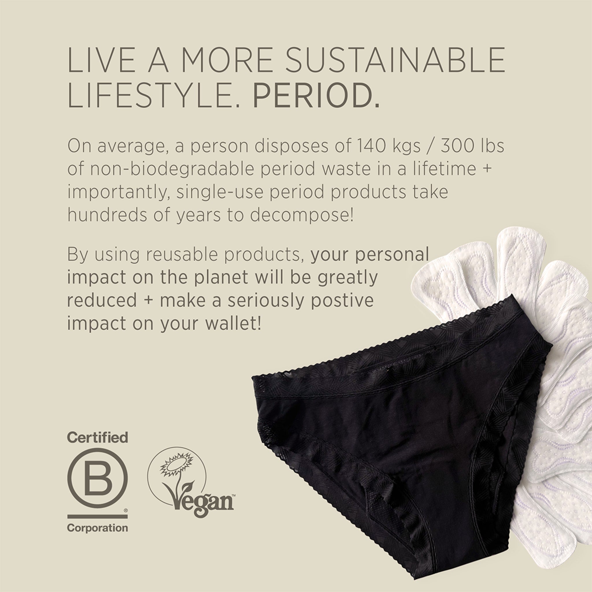 Period Panties, Period Briefs & Underwear