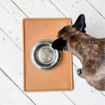 Silicone Dog Bowl Mat with Anti-Skid Feature