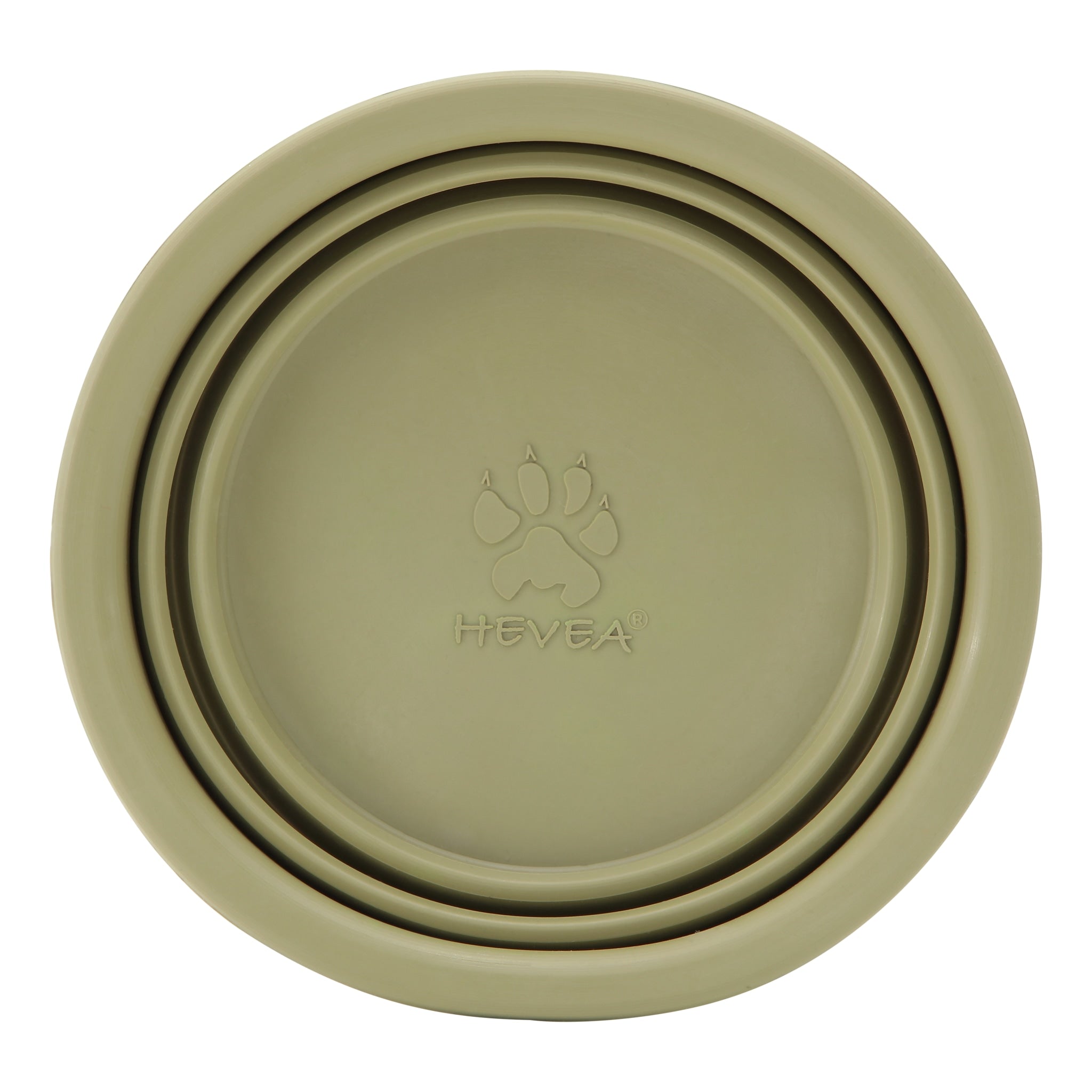 Dog Bowl on the Go in Natural Rubber –