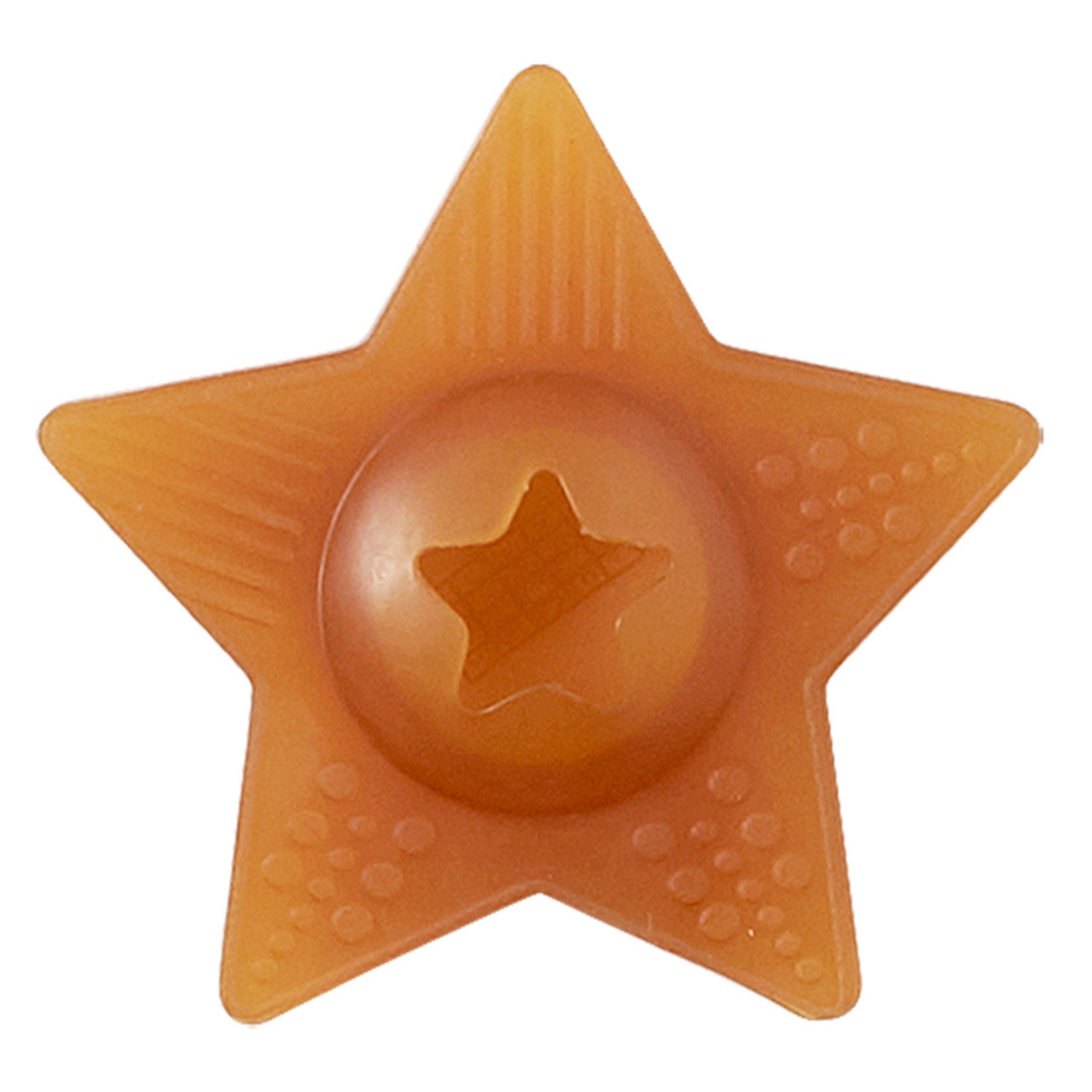 Star Treat Dog Activation Toy in Natural Rubber –