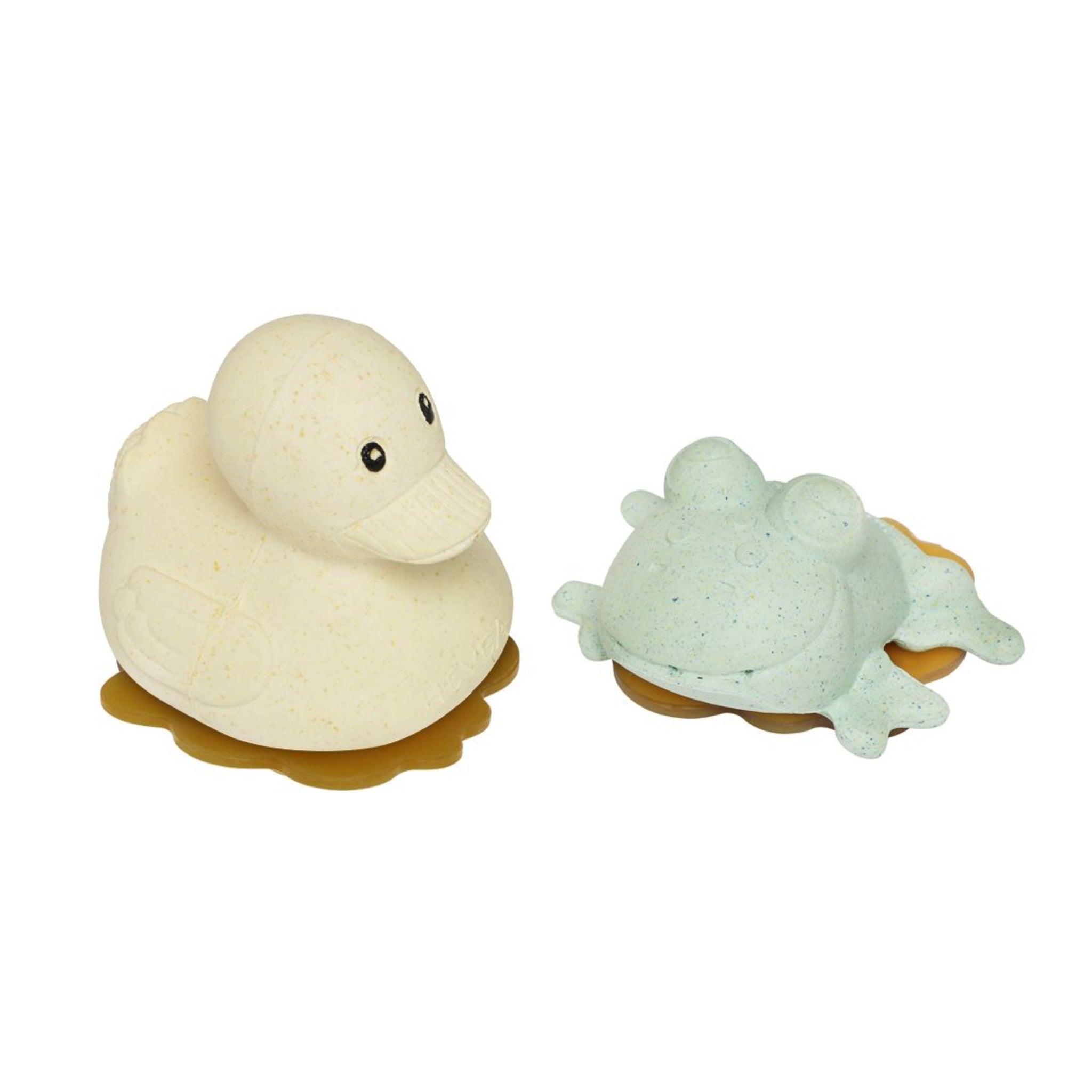 Squeeze'n'Splash Rubber Duck & Frog Bath Toys Gift Set –
